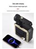 Portable Solar LED Spotlight with Integrated Tool Kit - High-Brightness, Rechargeable Emergency Light for Outdoor Use