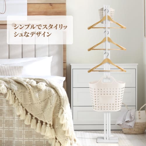 LORAK Indoor Clothes Drying Tower, Measures Approximately 175cm W X 25cm D X 160cm H When Open, Folds To Store In a Closet or Behind a Door, Clothes D