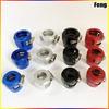 2PCS Metal Car End Oil Fuel Hose Clamp  AN4 AN6 AN8 AN10 AN12 End Fuel Pipe Clip Oil Water Tube Hose Fittings Auto Parts Refit