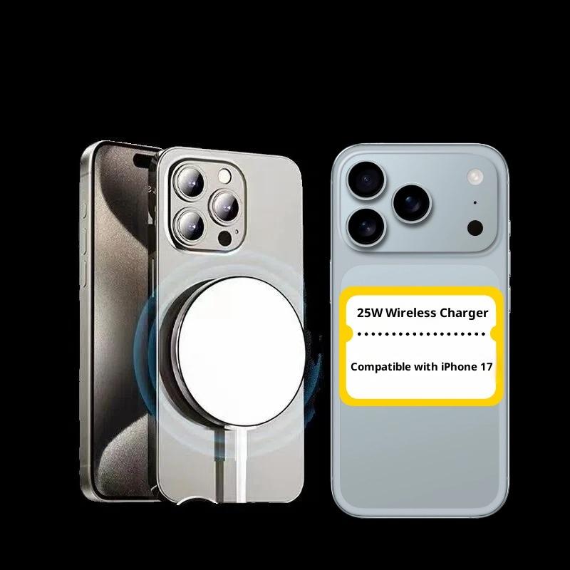 qi2.2New Product 25w Magnetic Wireless Charger magsafe Charger fast charging compatible with Apple17