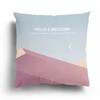Home Room Decoration Office Seat Living Room Sofa Cushion Cover X X Peach Skin Pillowcase
