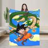 Anime D-Dragons B-Balls Blanket Quality Warm Soft Throw Blanket Winter Airplane Travel Home Decor Pattern Bedspread