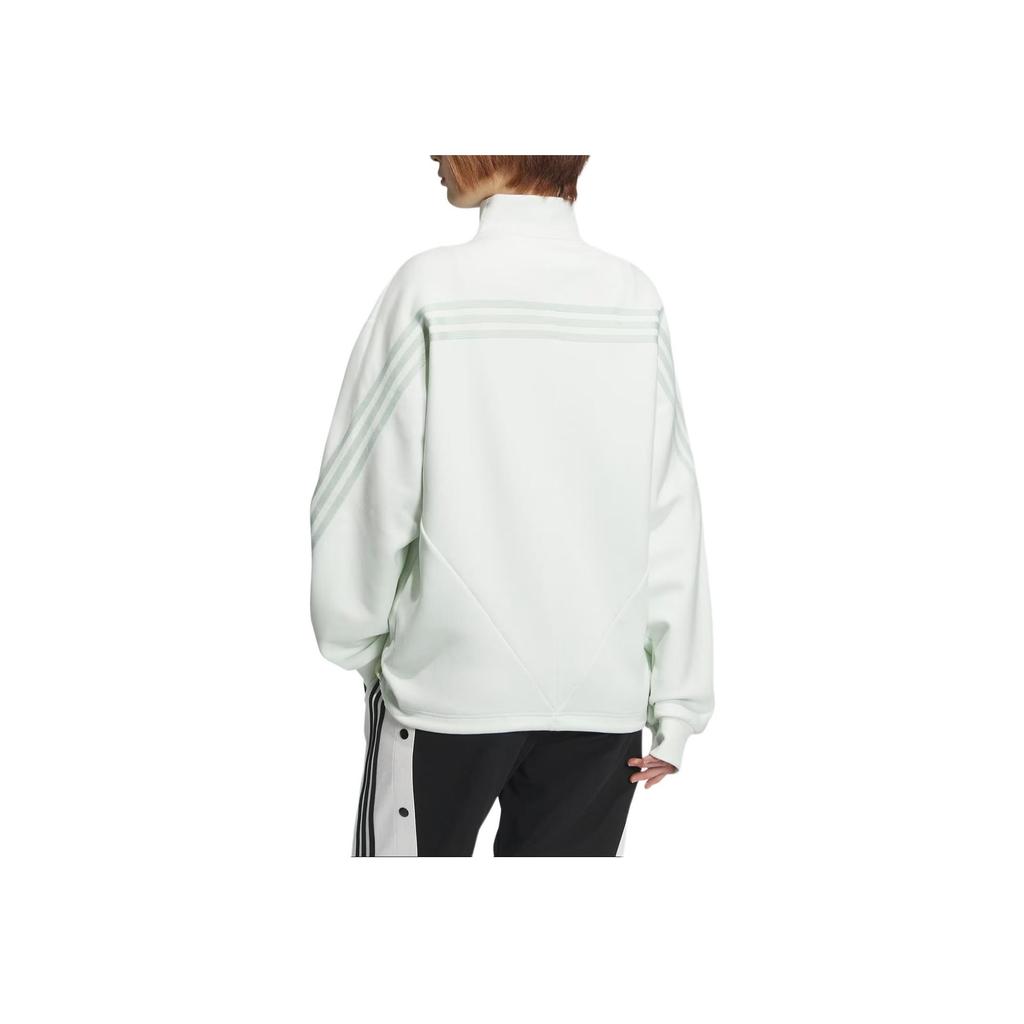 Adidas X Yang Guidong Collaboration FW23 Half-Zip Pullover Jacket Unisex Jacket Linen-Green JE1121