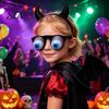 Lightweight Eyewear for All Ages Pop-Out Eyes Glasses, Wobbly On Springs Novelty Elastic Frames Comfortable Fit Prank Glasses Halloween Costume