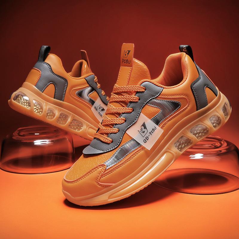 Fashion Men's Shoes Spring Tide Shoes 2024 New All-match Men's Casual Sports Shoes Korean Fashion Breathable Shoes