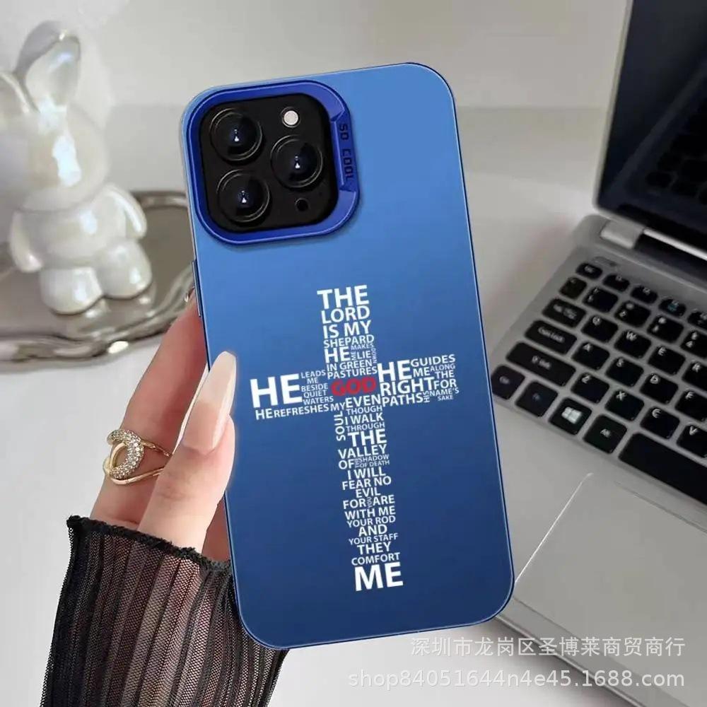 White English Applicable Apple 15 Color Silver iPhone14Pro Creative 11Promax Matte 16 Protective Case 17