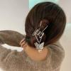 Baskin Butterfly Silver Hairpin Clip