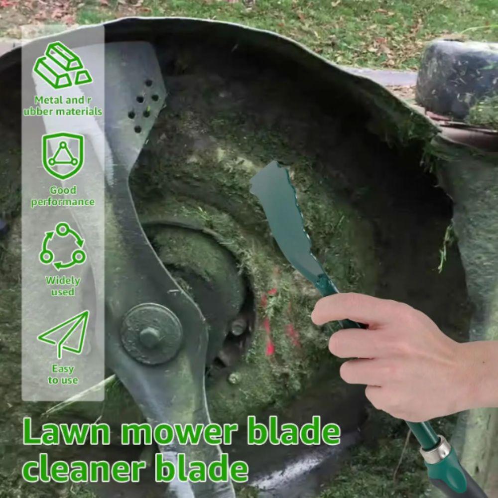 Rasenmäher-Reinigungsgerät aus Eisenkonstruktion Schwerlast-Rasenmäherreiniger Gartenwerkzeugpflege