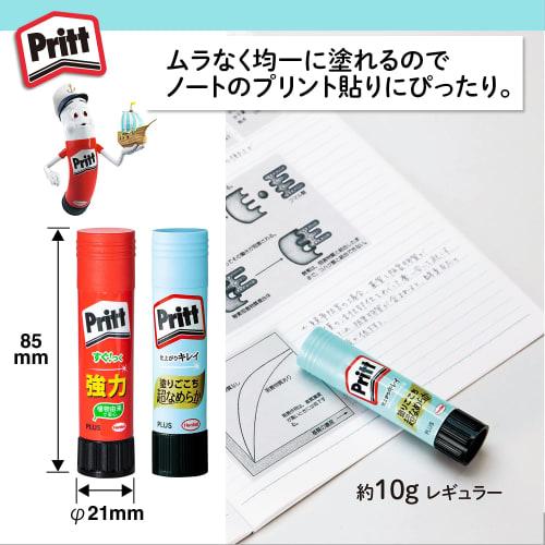 PLUS Plus Glue Stick Pritt Regular Size 10g 4 pieces + Smooth 1 piece NS-701-41SM / 29-755