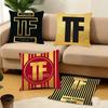 Luxus T-Tom F-Ford Kissenbezug Heimdeko Überwurf für Sofa Bett Auto Zimmerdeko Geschenkidee