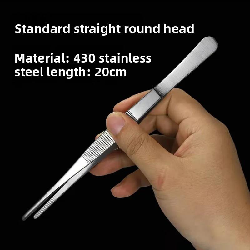 Bent Tip Tweezers For Crafts Stainless Steel Straight And Curved Nippers Tweezers Feeding Tongs For Reptile Lizards Spider