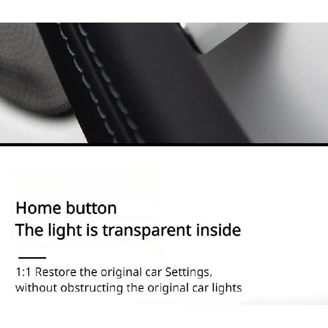 For Tesla Model 3 Highland Model Y Juniper/Launch 2025 Car Open Door Button Stickers 4X Handle Cover Interior Protection Trim