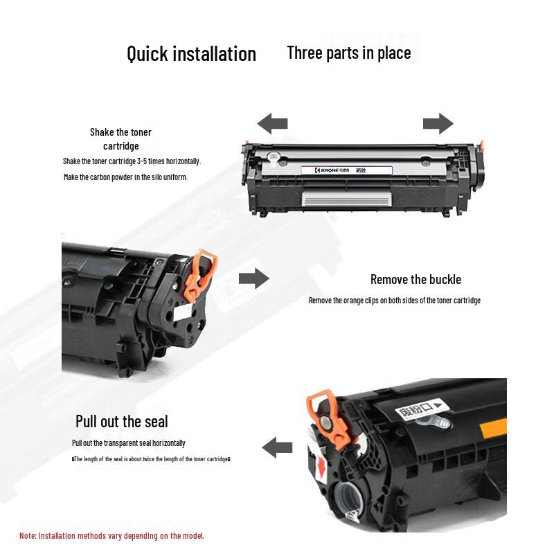 Compatible KL-CF277A Black Toner Cartridge for HP Printers