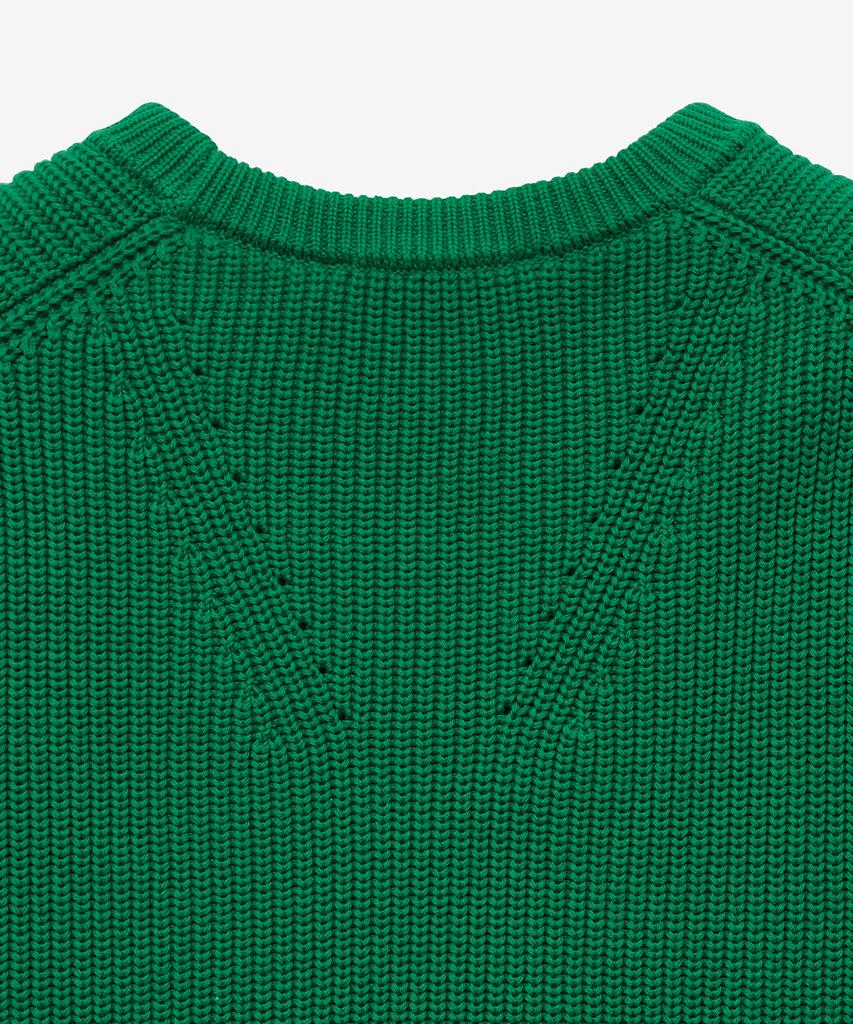 INTEMPOMOOD Hazzi Elbow Volume Pullover_Green Earth