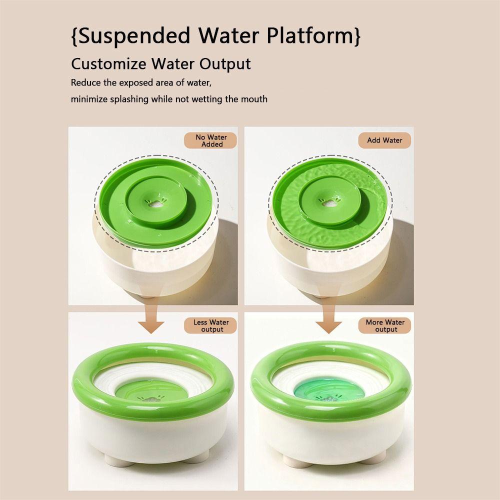 Durable Large Capacity Dog Water Bowl Moisture-proof Filter Cat Water Bowl Non-Slip Splash-proof Pet supplies for Puppy Cat