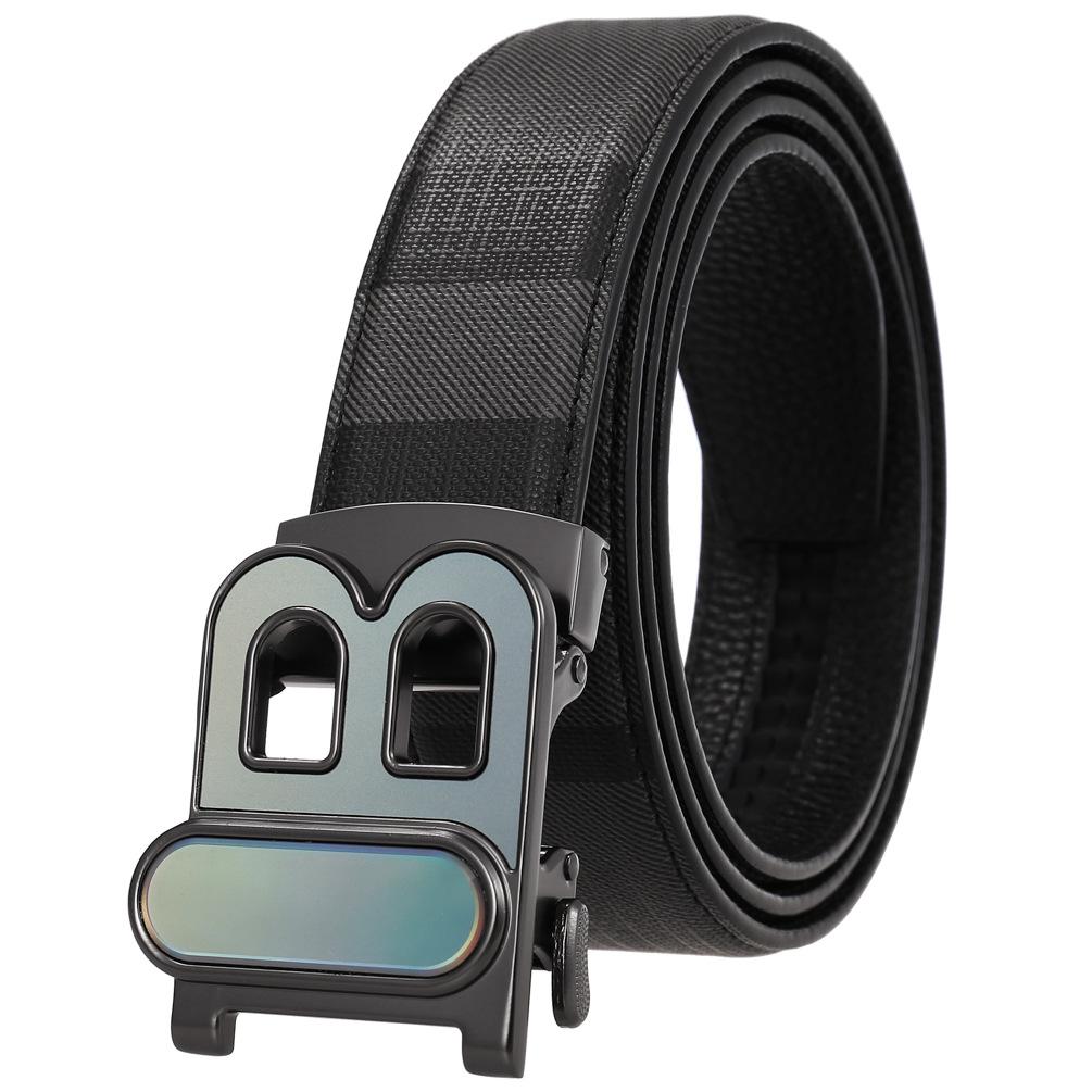 1Pcs Acessórios para cinto de cintura masculino, fivela automática Cinto de couro de vaca Ly36-35037-5