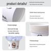ZISIZ Thickened Disposable Paper Bowl