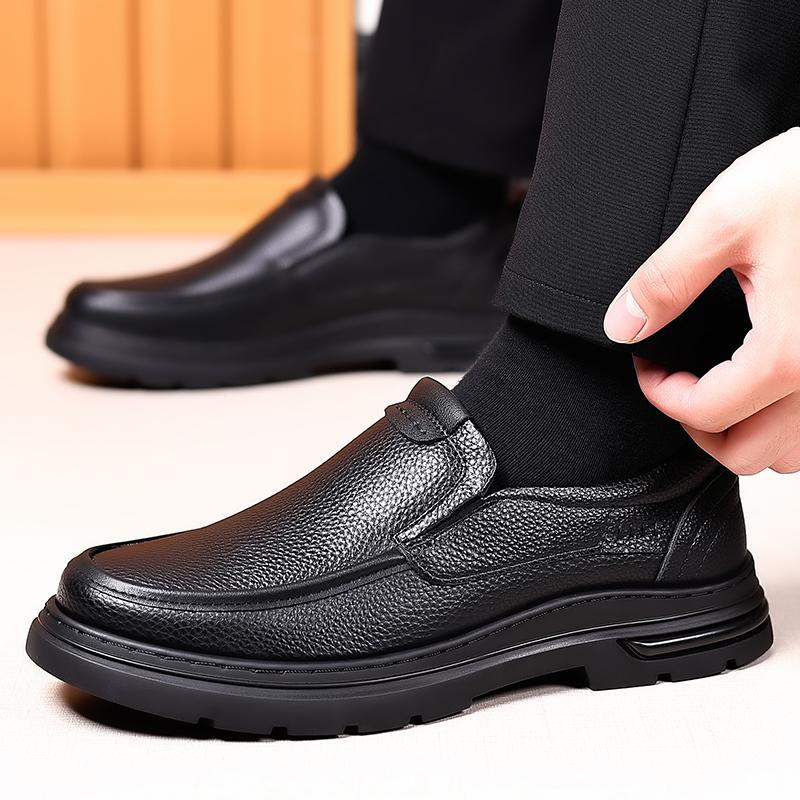 Mens Dress Shoes Men's  Leather  Skin Shoes for Men Elegant Casual Business Luxury Social Male Shoe