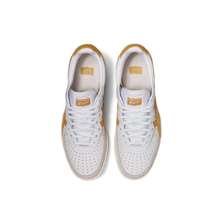 ONITSUKA TIGER Gsm Leder Rutschfest Langlebig Niedrige Sneaker Unisex Sneaker Gold 1183A353-106