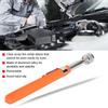 Magnetic Telescopic Retractable Pickup Tool LED Fluorescent Orange Garage Workshop Tool