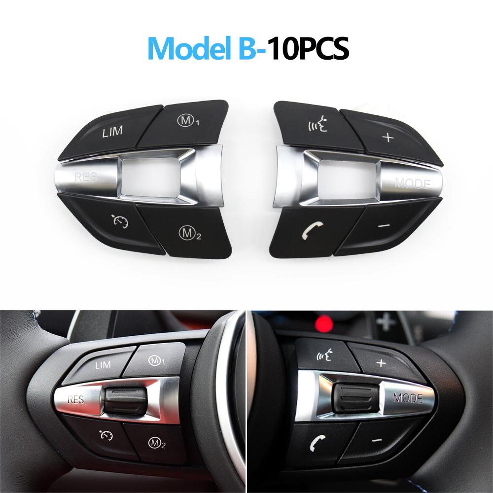 Car M Sport Steering Wheel Multifunction Buttons Knob For BMW F10 F11 F30 F31 F34 F01 F02 F06 F12 F25 F26 F15 F16 M2 M3 M4 M5
