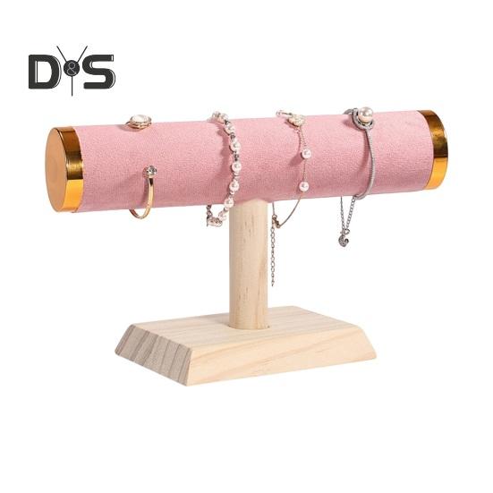 

Подставка для часов, держатель для браслетов, устойчивая деревянная основа, ювелирный магазин, выставочный стеллаж для хранения браслетов, розничная ювелирная организация, органайзер B