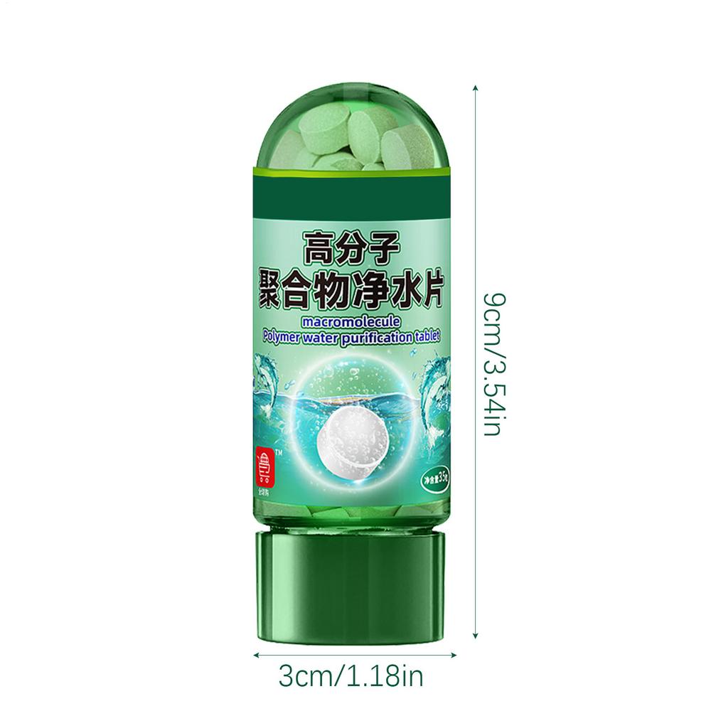 

1 Bottle 35 tablets Fast Water Purification Tablets Aquarium Water Filter Tablets Potable Aqua Tablets Fish Tank Accessories