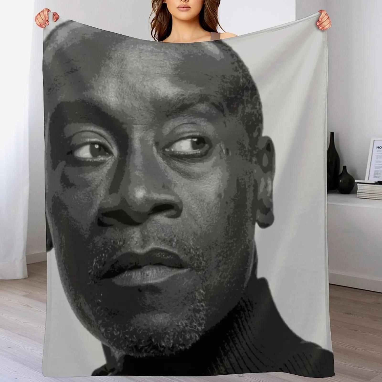 

Don Cheadle Pop Art Portrait Throw Blanket Reusable Durable Soft Blanket for All Seasons 102x76cm(40x30in)