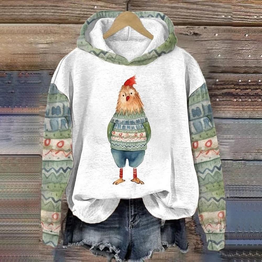 Sudadera con capucha para mujer, divertida sudadera con estampado de animales de gato kawaii para hombre, sudaderas, ropa femenina, jerséis unisex casuales de manga larga