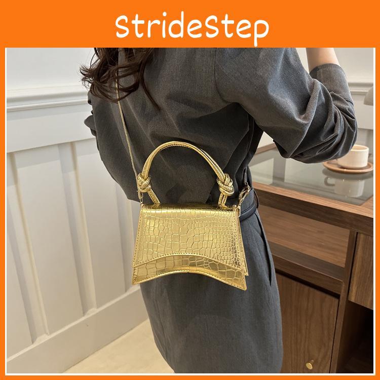 Trendy Street Style Pu Leather Handbag For Women Minimalist Square Shoulder Bag