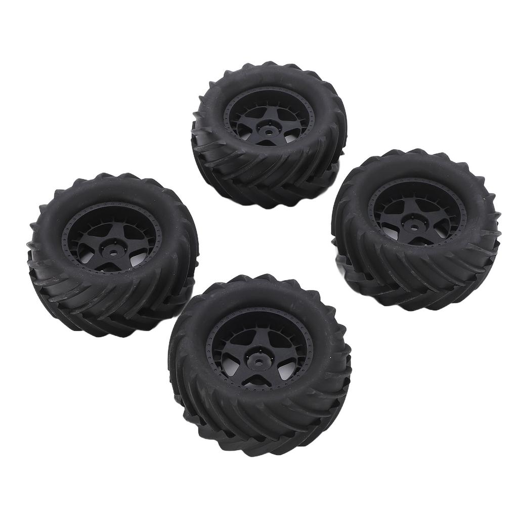 4pcs 90mm RC Paddle Buggy Tires Snow Sand Rubber Tires Wheels for 1 14 1 16 Scale RC Crawler Truck Upgrades