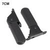 1pair Electric Moped Front Pedal Scooter Front Foldable Pedal Leg Support Pad Thickened Steel Plate Ebike Accessories