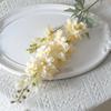 8 Stück Hohe Delphinium Kunstblumen Großhandel Weiß Rosa Seiden-Rittersporn für Vase Zuhause Hochzeit Blumendekoration