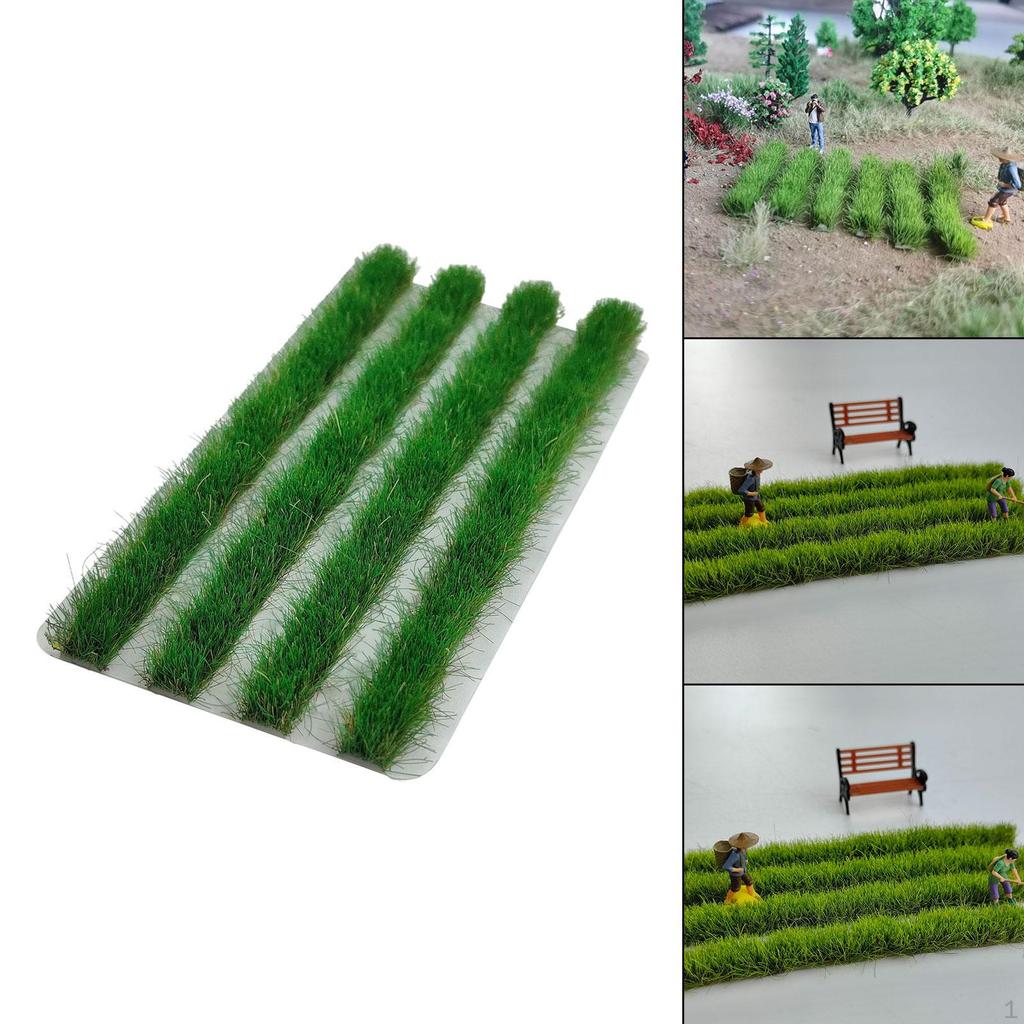 Grass Model Artificial Scenery Layout Decor for Railroad Miniature Base Landscape