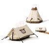 Tent Shape Cotton Tissue Box Outdoor Camping Supplies Home Decor Waterproof Table Pumping Paper Box Foldable Roll Paper Case