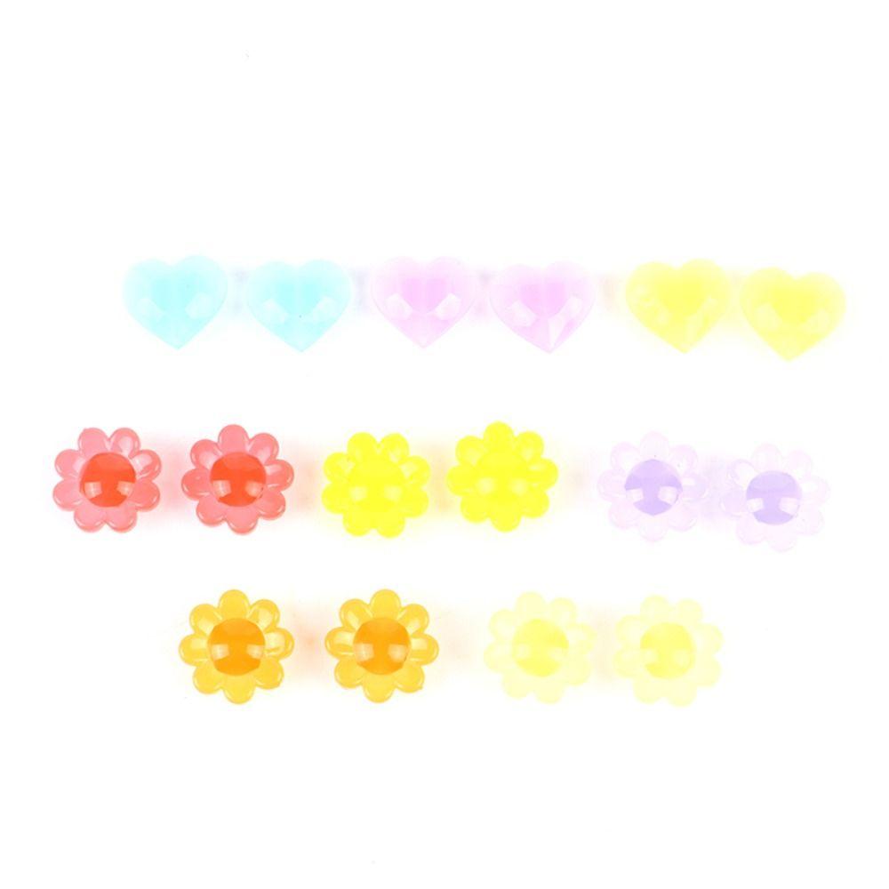20PCS Mixed Color Spoke Beads Glow Wheel Stripe Colored Bead  Children's Bicycle Decoration