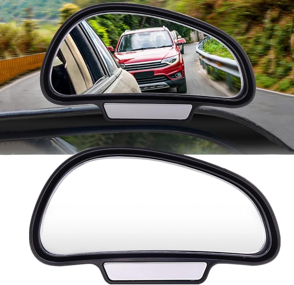 Car Blind Spot Mirror, HD Glass Convex Rear View Wide