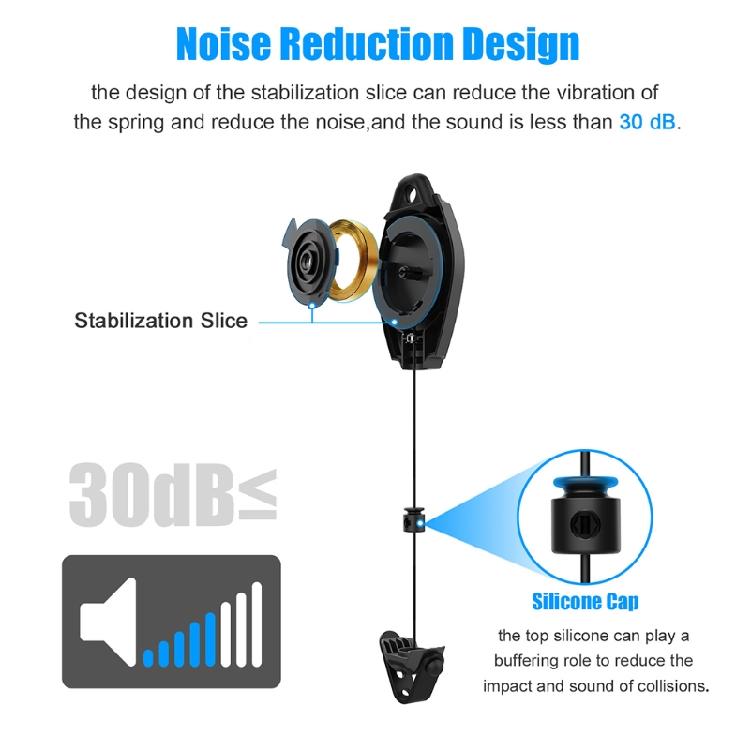 Einziehbares Decken-Seilzugsystem für Valve Index Vive Reverb Link-Kabel