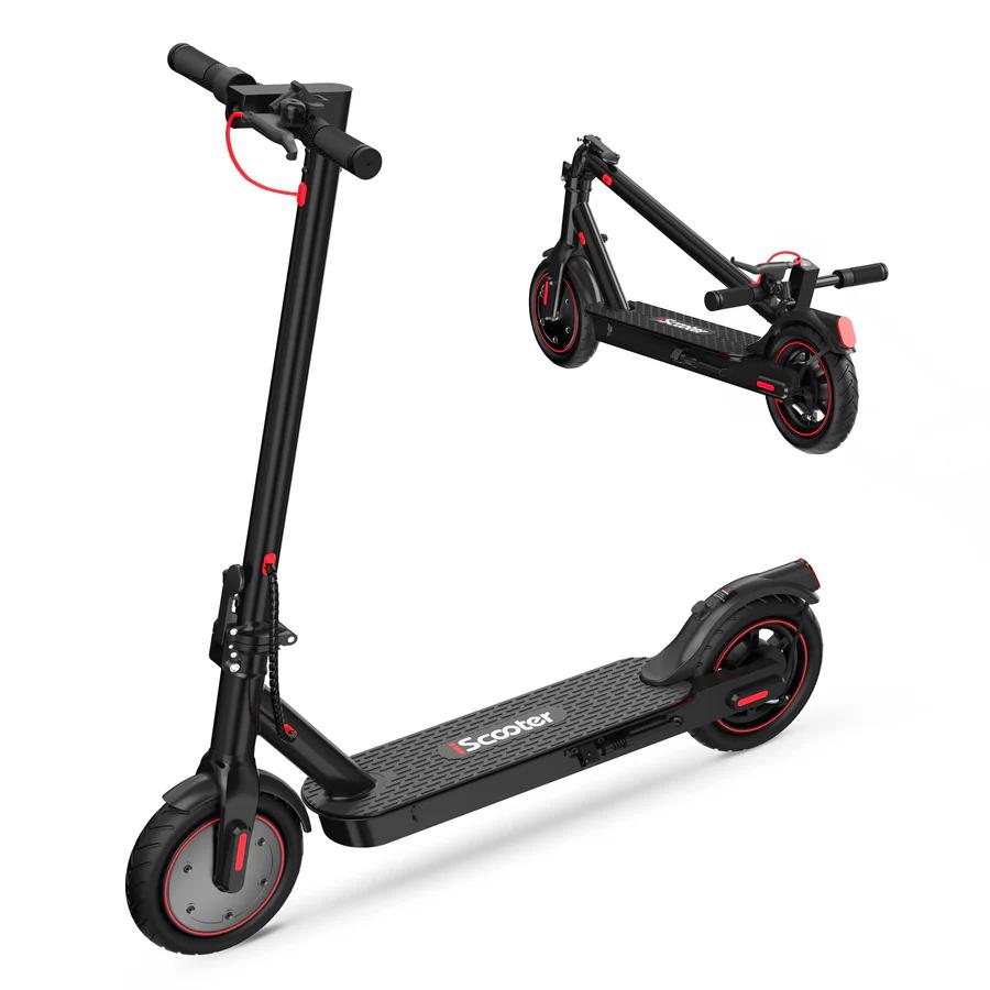 iScooter I8 350W Electric Scooter, 12kg Lightweight, 20km Range, 8.5" Air Tires, Foldable Design, IP54 Waterproof for Teens & Adults