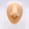 Stylish Skull Nose Studs Elegant Stainless Steel Skull Nose Pin Nose Stud Perfect For Individualized Decoration
