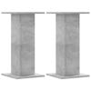 VidaXL Plant Stands 2 Pcs Concrete Grey Engineered Wood 3307858