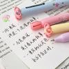 4pcs Sakura Gel Ink Pens Set Cherry Blossom Flower Print 0.5mm Ballpoint Black Color Ink Quick Dry Smooth Writing