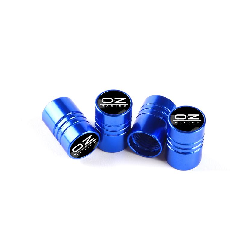 4Pcs Car Wheel Tire Valve Stem Caps Air Tyre Dust Rim Cover For OZ Racing Logo Universal For Car Truck Accessories