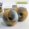 Rainbow Gradient Dyed Yarn 200g - Perfect for DIY Knitting Shawls, Scarves, Sweaters & Coats