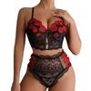 2024 Premium Embroidered Tieup Lacetrim Flirty Womens Set