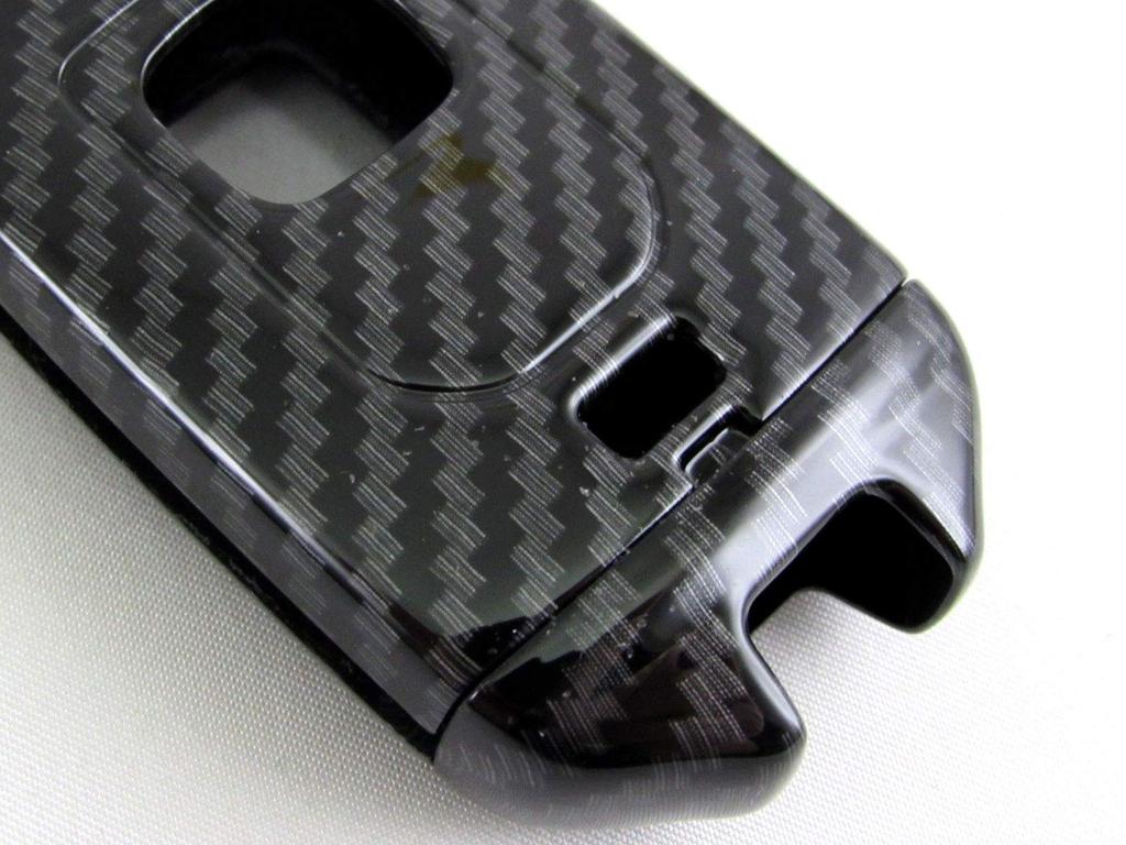BRIGHTZ Carbon Fiber Smart Key Case for Accord Hybrid Compatible with Honda Smart Keys Accord CR6/CR7 (Black) [KEY-CASE-030] (CR, R6, R7, 6, 7,