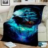 3D Piratenschip Boot, Bark, Zeilboot Deken, Zachte Plaid voor Huis Slaapkamer Bed Bank Picknick Reizen Kantoor Dekkend Deken Kinderen