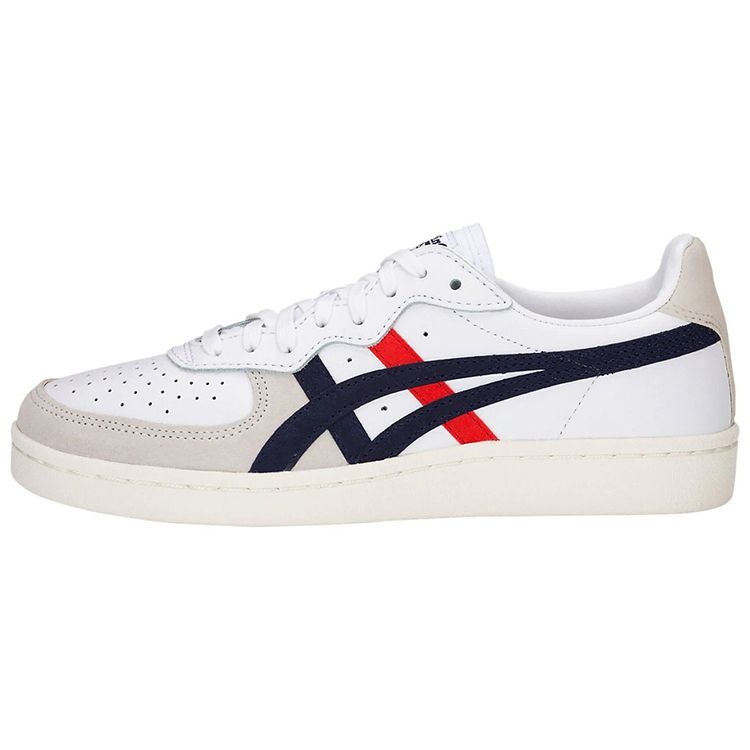 Onitsuka Tiger Gsm Low-Top Skate Shoes Unisex Sneakers White Red Black D5K2Y-100