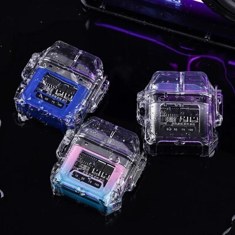 Transparent Double Arc Work Light with IP56 Waterproof Rating and Type-C Charging