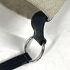 HERMES Corlule 25 Bag Shoulder Bag Tote Bag Toile H / Coating canvas Black/gray
